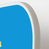 Raquette De Pickleball Joyeux sauter quokka dessin animé (Détail gauche)