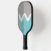 Raquette De Pickleball Jumelles Abstraites (Gauche)