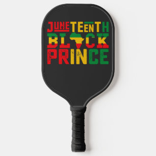 Raquette De Pickleball Juneteenth Prince célébrant la liberté noire
