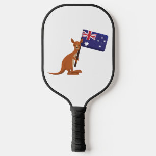 Raquette De Pickleball kangourou drapeau australie