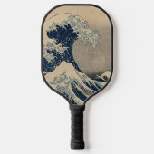 Raquette De Pickleball Katsushika Hokusai. La Grande Vague au large de Ka (Recto)