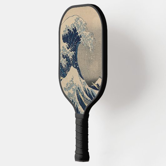 Raquette De Pickleball Katsushika Hokusai. La Grande Vague au large de Ka (Gauche)