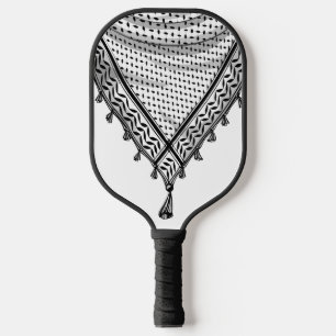 Raquette De Pickleball Keffiyeh Écharpe palestinienne tissu traditionnel