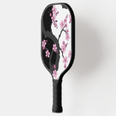 Raquette De Pickleball Kimono japonais Sakura noir et blanc (Gauche)