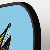 Raquette De Pickleball "King Kat" BuddaKats Pickleball Paddle (Détail gauche)