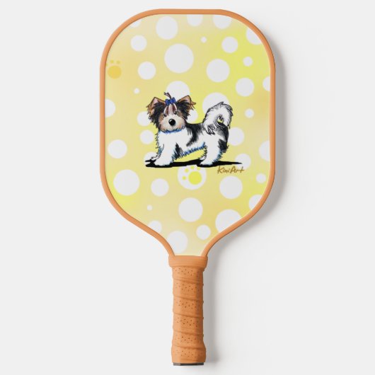 Raquette De Pickleball KiniArt Biewer Terrier (Recto)