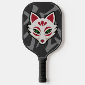 Raquette De Pickleball KITSUNE Fox Mask - Street Art (Recto)