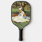 Raquette De Pickleball La famille Monet dans son jardin Edouard Manet (Verso)
