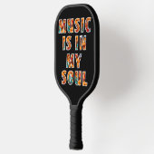 Raquette De Pickleball La musique est dans My Soul Graffiti (Gauche)