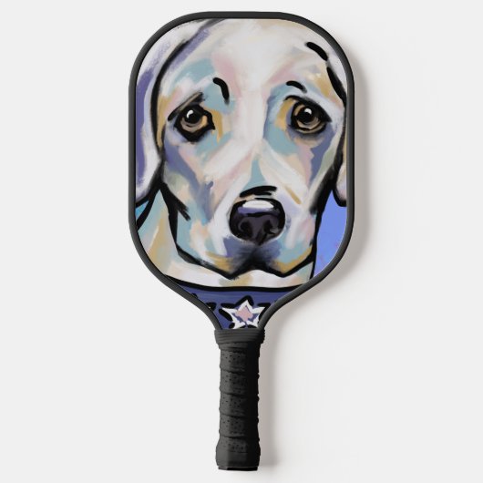 Raquette De Pickleball Labrador Retriever (Verso)