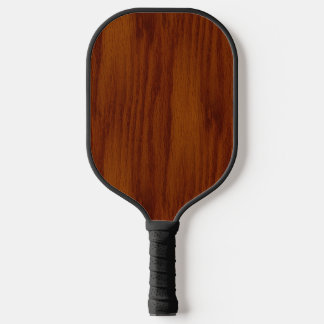 Raquette De Pickleball L'air de la texture du grain de bois de chêne chau