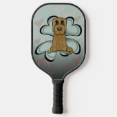 Raquette De Pickleball L'amour des chiots (Verso)