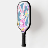 Raquette De Pickleball lapin avec oeufs de pâques (Gauche)