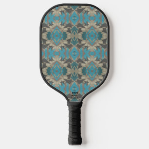 Raquette De Pickleball L'art et les couleurs à motifs du Sud-Ouest améric