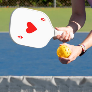 Raquette De Pickleball L'as des coeurs
