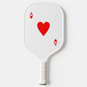 Raquette De Pickleball L'as des coeurs (Verso)