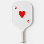 Raquette De Pickleball L'as des coeurs (Recto)
