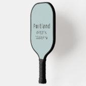 Raquette De Pickleball Latitude et Longitude de Portland (Gauche)