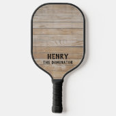 Raquette De Pickleball Le bois dominateur (Verso)