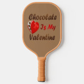 Raquette De Pickleball Le chocolat est ma Saint Valentin (Verso)