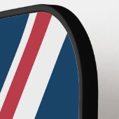 Raquette De Pickleball Le drapeau britannique Union Jack (Détail gauche)