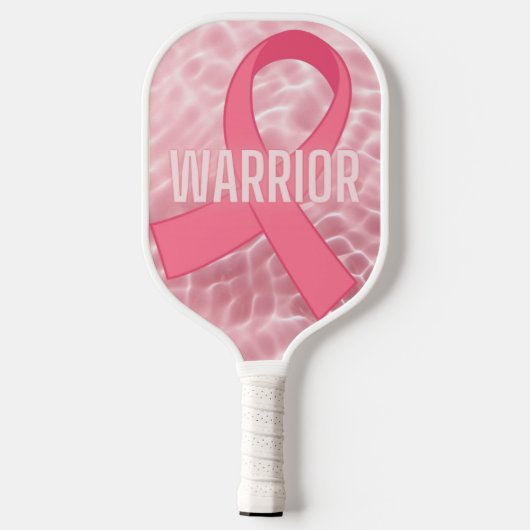 Raquette De Pickleball Le guerrier Sensibilisation au cancer du sein Pick (Verso)