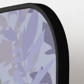 Raquette De Pickleball Leafy Creeping Vine Drawing Pattern With Pastels (Détail gauche)