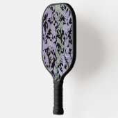 Raquette De Pickleball Leafy Creeping Vine Drawing Pattern With Pastels (Gauche)