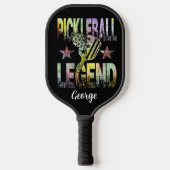 Raquette De Pickleball Légende de Pickleball avec nom modifiable (Recto)