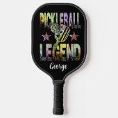 Raquette De Pickleball Légende de Pickleball avec nom modifiable (Verso)