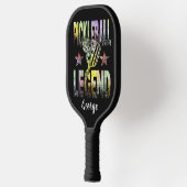 Raquette De Pickleball Légende de Pickleball avec nom modifiable (Gauche)
