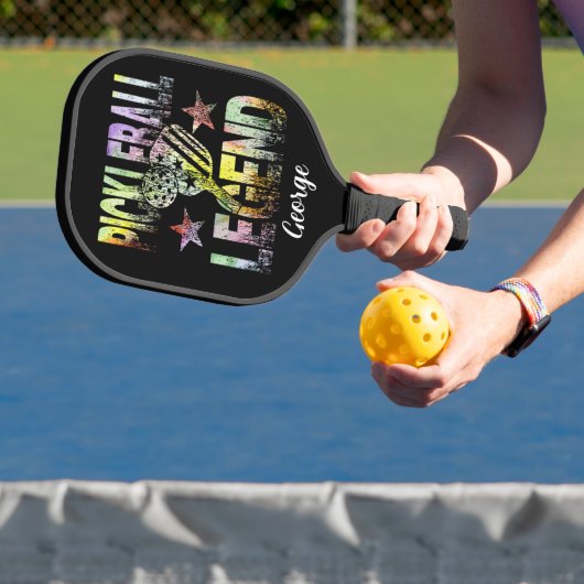 Raquette De Pickleball Légende de Pickleball avec nom modifiable (Insitu)
