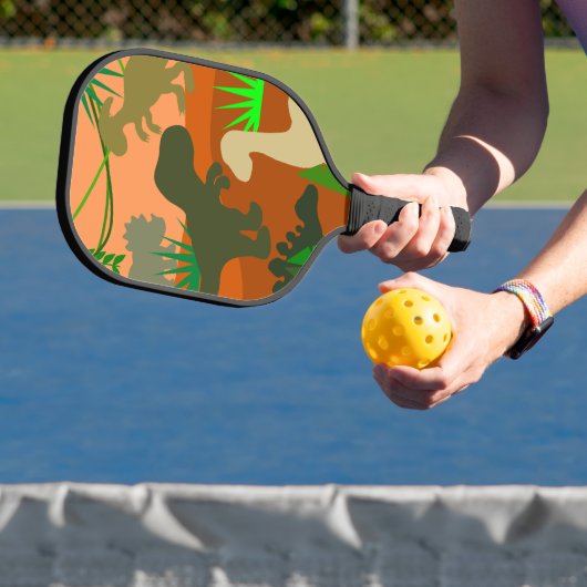 Raquette De Pickleball Les dinosaures dans la nature (Insitu)