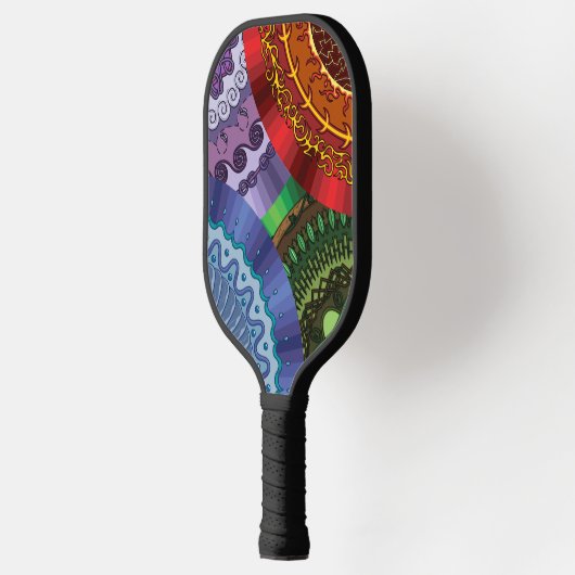 Raquette De Pickleball Les éléments Mandalas (Gauche)