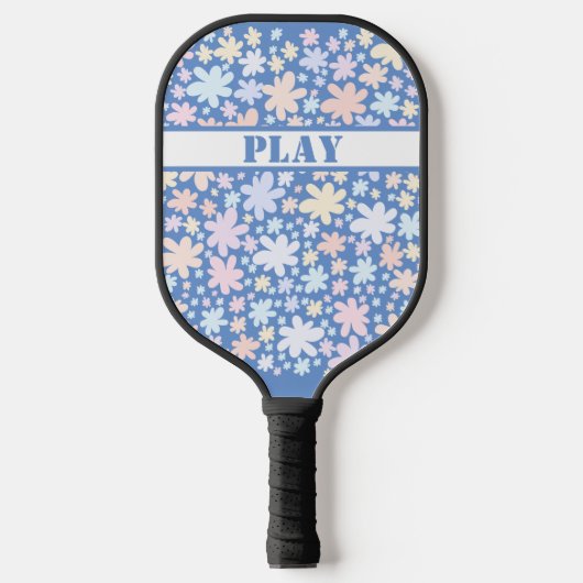Raquette De Pickleball Les fleurs hippies sont si Super (Recto)