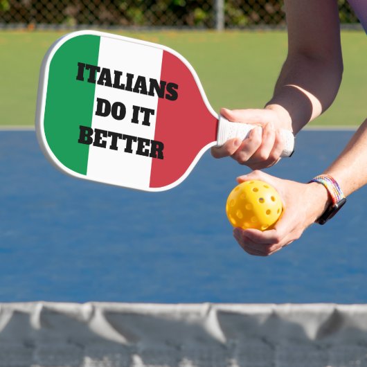 Raquette De Pickleball Les Italiens le font mieux fun pickleball paddle r (Insitu)