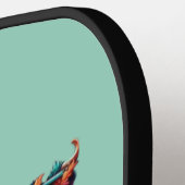 Raquette De Pickleball Letter V Thanksgiving turkey style gift  (Détail gauche)