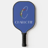 Raquette De Pickleball LETTRE botanique D'AQUACOLE DE BOHON C (Recto)