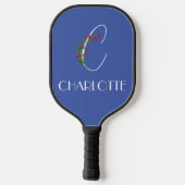 Raquette De Pickleball LETTRE botanique D'AQUACOLE DE BOHON C (Verso)