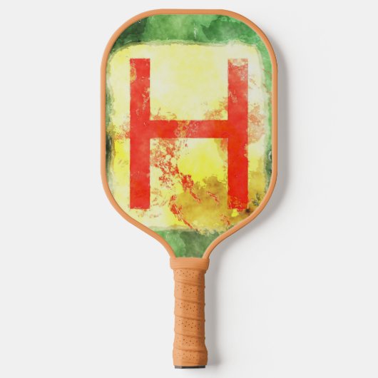 Raquette De Pickleball Lettre H Pickleball Paddle (Recto)
