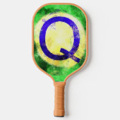 Raquette De Pickleball Lettre Q Pickleball Paddle (Verso)
