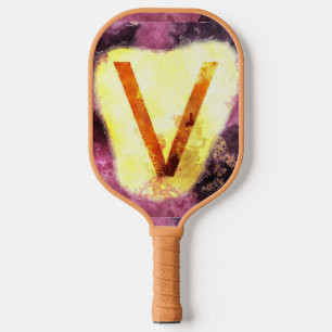 Raquette De Pickleball Lettre V Pickleball Paddle