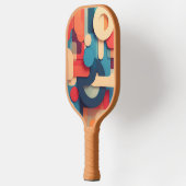 Raquette De Pickleball Lettres aux couleurs vives (Gauche)