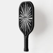 Raquette De Pickleball lèvres argentées et conception noire Pickleball Pa (Gauche)