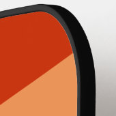 Raquette De Pickleball LGBT Rainbow Lesbian Pride drapeau Texte personnal (Détail gauche)