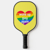 Raquette De Pickleball LGBTQ réveille Gay (Recto)