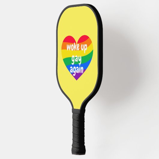 Raquette De Pickleball LGBTQ réveille Gay (Gauche)