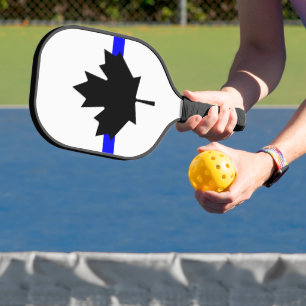 Raquette De Pickleball Ligne bleue mince - version Canada