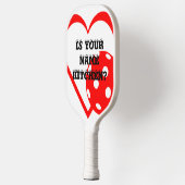 RAQUETTE DE PICKLEBALL LIGNES DE CHICKLEBALL DE PICKUP FUNNY (Gauche)