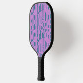 Raquette De Pickleball Lignes de circuits turquoises (Gauche)